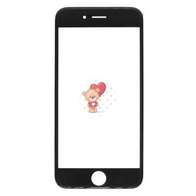Стекло модуля для Apple iPhone 6S в сборе с рамкой и OCA пленкой Черный - OR (Mitsubishi) Стекло модуля для Apple iPhone 6S в сборе с рамкой и OCA пленкой Черный - OR (Mitsubishi)