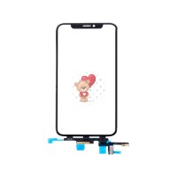 Стекло модуля для Apple iPhone X в сборе с тачскрином и OCA пленкой Черный - OR (Mitsubishi) Стекло модуля для Apple iPhone X в сборе с тачскрином и OCA пленкой Черный - OR (Mitsubishi)