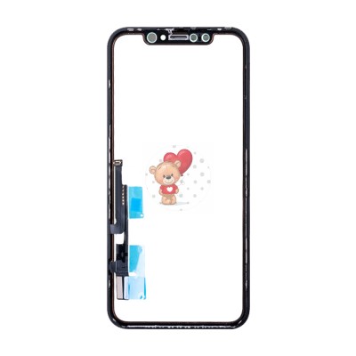 Стекло модуля для Apple iPhone Xr в сборе с тачскрином и OCA пленкой Черный - OR (Feaglet) Стекло модуля для Apple iPhone Xr в сборе с тачскрином и OCA пленкой Черный - OR (Feaglet)