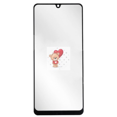 Стекло модуля для Samsung A315F Galaxy A31 Черный Стекло модуля для Samsung A315F Galaxy A31 Черный