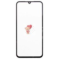 Стекло модуля для Samsung A346B Galaxy A34 5G в сборе с OCA пленкой Черный - OR (Mitsubishi)