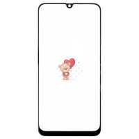 Стекло модуля для Samsung A505F Galaxy A50 в сборе с OCA пленкой Черный