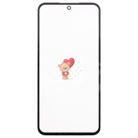 Стекло модуля для Samsung A556E Galaxy A55 5G в сборе с OCA пленкой Черный - OR (Mitsubishi)