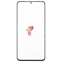 Стекло модуля для Samsung G985F Galaxy S20+ в сборе с OCA пленкой Черный - OR (Mitsubishi)