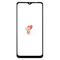 Стекло модуля для Samsung M127F Galaxy M12 в сборе с OCA пленкой Черный - OR (Mitsubishi)
