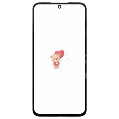 Стекло модуля для Samsung S711B Galaxy S23 FE в сборе с OCA пленкой Черный - OR (Mitsubishi)