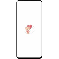 Стекло модуля для Tecno Spark Go 1 в сборе с OCA пленкой Черный - OR (Mitsubishi)