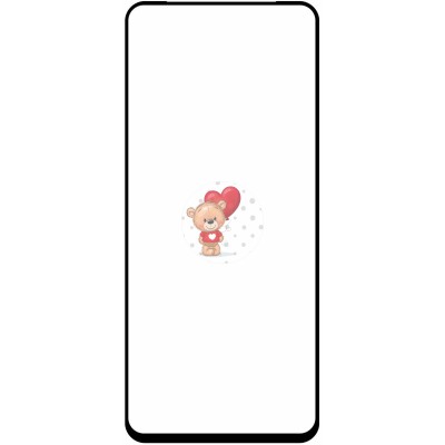 Стекло модуля для Tecno Spark Go 1 в сборе с OCA пленкой Черный - OR (Mitsubishi)