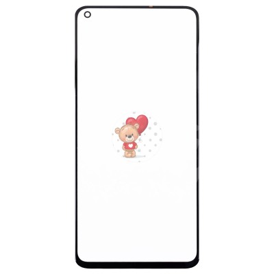 Стекло модуля для Xiaomi Mi 10T в сборе с OCA пленкой Черный - OR (Mitsubishi)