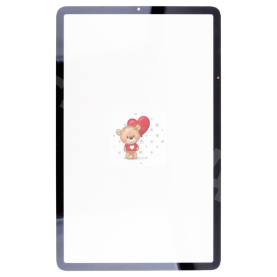 Стекло модуля для Xiaomi Pad 5 11" в сборе с OCA пленкой Черный - OR (Mitsubishi)