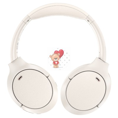 Беспроводные наушники Acefast H6 (накладные, активное шумоподавление) Белый