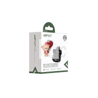 Беспроводные наушники Acefast W1 (TWS, вакуумные, с дисплеем, активное шумоподавление) Черный Беспроводные наушники Acefast W1 (TWS, вакуумные, с дисплеем, активное шумоподавление) Черный