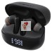 Беспроводные наушники Acefast W1 (TWS, вакуумные, с дисплеем, активное шумоподавление) Черный