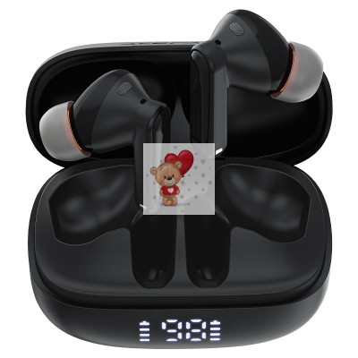 Беспроводные наушники Acefast W1 (TWS, вакуумные, с дисплеем, активное шумоподавление) Черный