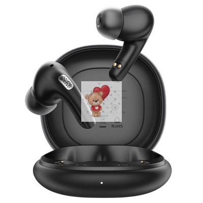 Беспроводные наушники Acefast W3 (TWS, вакуумные, активное шумоподавление) Черный