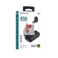 Беспроводные наушники Borofone BE55 (TWS, с дисплеем, вакуумные) Черный Беспроводные наушники Borofone BE55 (TWS, с дисплеем, вакуумные) Черный