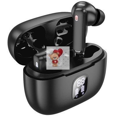 Беспроводные наушники Borofone FQ7 (TWS, вакуумные, активное шумоподавление) Черный