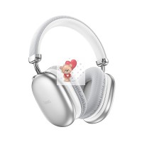 Беспроводные наушники Hoco W35 Max (накладные) Серебро