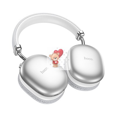 Беспроводные наушники Hoco W35 Max (накладные) Серебро