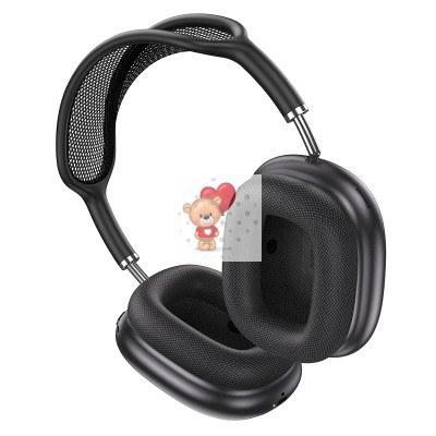 Беспроводные наушники Hoco W58 (накладные, активное шумоподавление) Черный