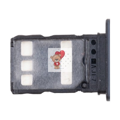 Лоток SIM для Huawei Honor X9c Smart Черный