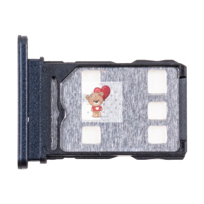 Лоток SIM для Huawei Nova 12i Черный Лоток SIM для Huawei Nova 12i Черный