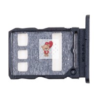 Лоток SIM для Huawei Nova Y72 Черный Лоток SIM для Huawei Nova Y72 Черный