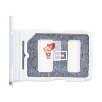 Лоток SIM для Huawei Nova Y91 Серебро