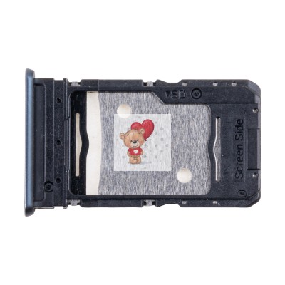 Лоток SIM для Infinix Note 11 Pro Черный