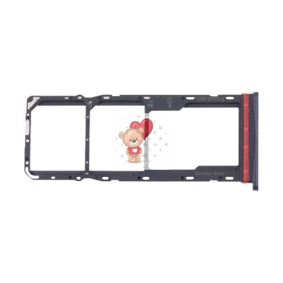 Лоток SIM для Infinix Smart 7 Plus Черный