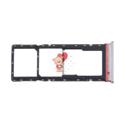 Лоток SIM для Infinix Smart 9 Серебро