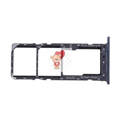 Лоток SIM для Itel A70 Черный