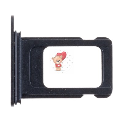 Лоток SIM для iPhone 15 (1 Sim) Черный Лоток SIM для iPhone 15 (1 Sim) Черный