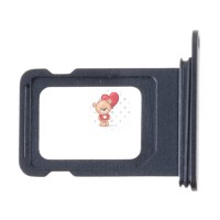 Лоток SIM для iPhone 15 Plus (2 Sim) Черный Лоток SIM для iPhone 15 Plus (2 Sim) Черный