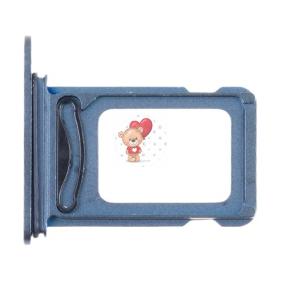 Лоток SIM для iPhone 15 Pro (2 Sim) Синий Лоток SIM для iPhone 15 Pro (2 Sim) Синий