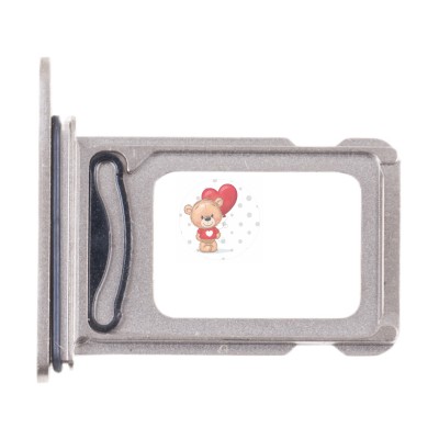 Лоток SIM для iPhone 15 Pro (2 Sim) Серый Лоток SIM для iPhone 15 Pro (2 Sim) Серый