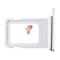 Лоток SIM для iPhone 15 Pro Max (2 Sim) Белый Лоток SIM для iPhone 15 Pro Max (2 Sim) Белый