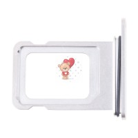 Лоток SIM для iPhone 15 Pro (1 Sim) Белый Лоток SIM для iPhone 15 Pro (1 Sim) Белый