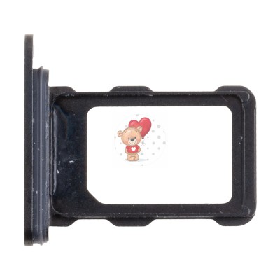 Лоток SIM для Apple iPhone 16 Pro (1 Sim) Черный Лоток SIM для Apple iPhone 16 Pro (1 Sim) Черный