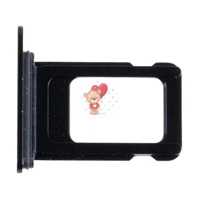 Лоток SIM для Apple iPhone 16e (1 Sim) Черный Лоток SIM для Apple iPhone 16e (1 Sim) Черный