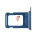 Лоток SIM для Apple iPhone 13 (A2635) Синий
