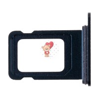 Лоток SIM для iPhone 14 Pro (1 Sim) Черный Лоток SIM для iPhone 14 Pro (1 Sim) Черный