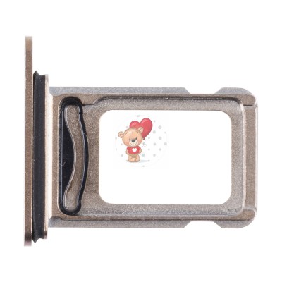 Лоток SIM для iPhone 14 Pro (2 Sim) Черный Лоток SIM для iPhone 14 Pro (2 Sim) Черный