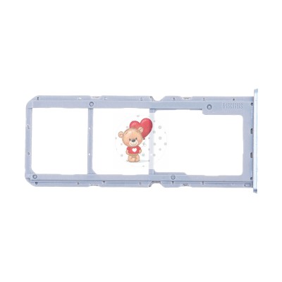 Лоток SIM для Realme C30 Голубой