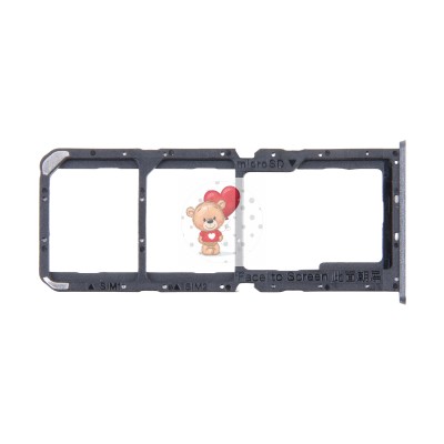 Лоток SIM для Realme C33 Черный