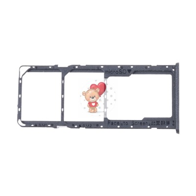 Лоток SIM для Realme C51 Черный