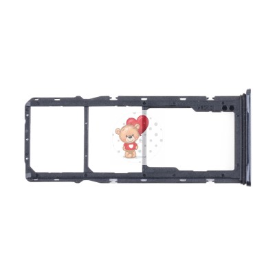 Лоток SIM для Samsung A045F Galaxy A04 Черный