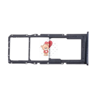 Лоток SIM для Samsung A047F Galaxy A04s Черный