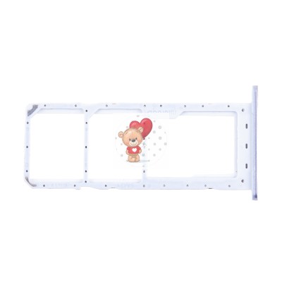 Лоток SIM для Samsung A145F Galaxy A14 4G Серебро