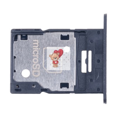 Лоток SIM для Samsung A155F Galaxy A15 4G Черный